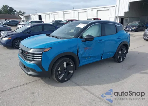 2025 Nissan Kicks Sr Fwd из США, поврежденный, VIN 3N8AP6DA0SL438419